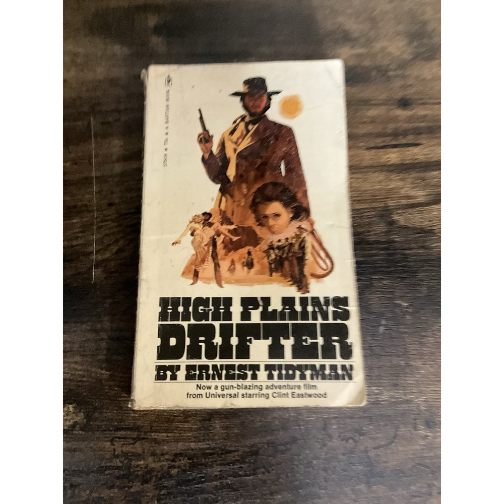 Vintage Clint Eastwood High Plains Drifter Paperback Pocketbook 2nd Printing.